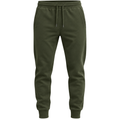Premium Cotton Jogger Trousers – Forest Green | Jorven Sllate