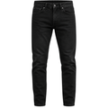 Premium Slim-Fit Denim Jeans – Jet Black | Jorven Sllate