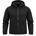 Premium Waterproof Technical Jacket – Black | Jorven Sllate