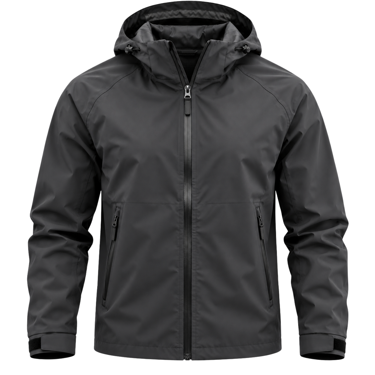Premium Waterproof Technical Jacket – Charcoal Grey | Jorven Sllate