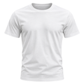 Premium Cotton Crew-Neck T-Shirt – Pure White | Jorven Sllate